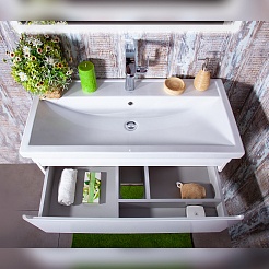 Бриклаер Мебель для ванной Вега 100 – фотография-7
