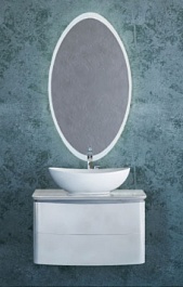 Velvex Зеркало для ванной Luna 60 – фотография-2