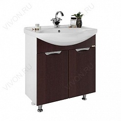 Водолей Мебель для ванной Лира 65 R венге – фотография-2