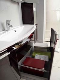 Акватон Мебель для ванной "Севилья 95" ZSH жемчуг – фотография-4