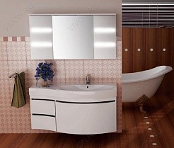 Aquanet Мебель для ванной Опера 115 R с ящиком белая (169452) – фотография-4