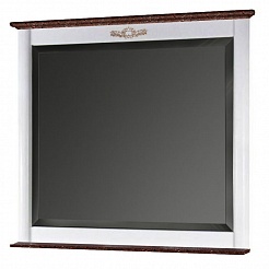 Водолей Зеркало для ванной "Анжелика 90" коричневое – фотография-1