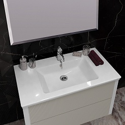 Opadiris Мебель для ванной Рубинно 90 подвесная серая – фотография-6