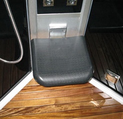 Eago Душевая кабина DZ955 F8 L черное стекло – фотография-3