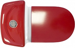 Sanita Luxe Унитаз-компакт Best Color Red 437051 с микролифтом – фотография-4