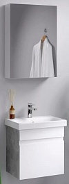 Aqwella Мебель для ванной Smart 50 бетон светлый – фотография-1