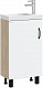 Onika Мебель для ванной Тимбер 45 L белая матовая/дуб сонома – картинка-22