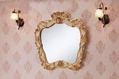 Demax Зеркало для ванной "Болонья 120" marfil amario – фотография-2