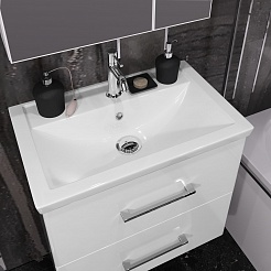 Opadiris Мебель для ванной Арабеско 60 подвесная белая – фотография-5