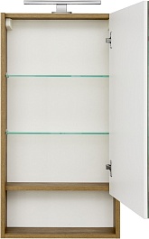 Акватон Мебель для ванной Сканди Doors 45 белая/дуб рустикальный – фотография-20