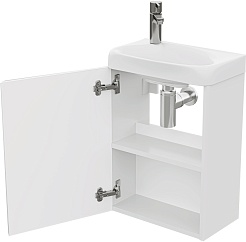 Volna Мебель для ванной Mini 40 подвесная белая – фотография-5