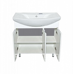 Misty Мебель для ванной Лаванда 105 прямая – фотография-6