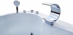 Royal Bath Акриловая ванна HARDON DE LUXE с гидромассажем 200x150x75 – фотография-3
