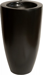 SantiLine Раковина напольная 50 SL-4004MB черная матовая – фотография-1