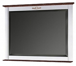 Водолей Зеркало для ванной "Анжелика 120" коричневое – фотография-1