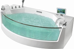 Gemy Акриловая ванна G9079 O с TV – фотография-1