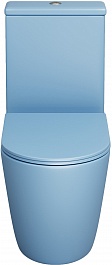 Grossman Унитаз компакт Color GR-4480BSMS голубой матовый – фотография-2
