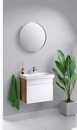 Aqwella Мебель для ванной Smart 60 дуб балтийский – фотография-4