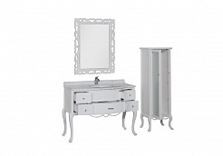 Demax Мебель для ванной "Престиж 115" белая  (173330) – фотография-2
