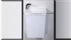 Velvex Мебель для ванной Bio 40, зеркало-шкаф – фотография-9