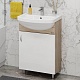 Onika Мебель для ванной Эко 52.10 белая/дуб сонома – фотография-18
