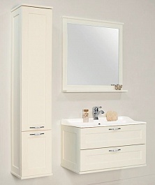 Акватон Мебель для ванной "Леон 80" дуб белый – фотография-2