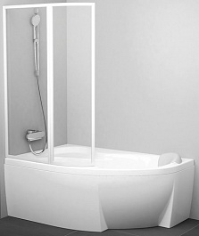 Ravak Шторка для ванны "VSK2 ROSA 170" 76LB0100Z1 L – фотография-1