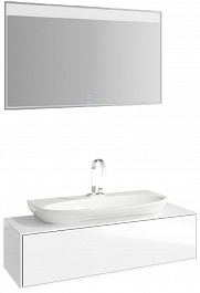 Aqwella Мебель для ванной Genesis 120 белая – фотография-1