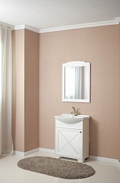 Атолл Мебель для ванной Палермо 65 декор – фотография-3
