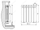 Rifar Радиатор Monolit 500 8 секций 1/2' – картинка-8