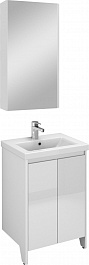 Velvex Мебель для ванной Klaufs 50 напольная белая – фотография-1