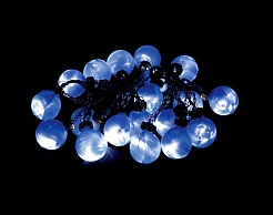 Feron Гирлянда шарики стекло 3 см CL550 20 LED, синий – фотография-1