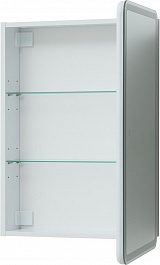 Aquanet Зеркальный шкаф Оптима 60 белый – фотография-6