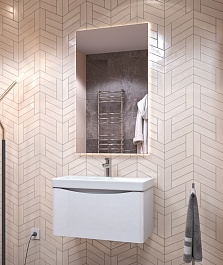 Vigo Мебель для ванной Glem 700-0-1 подвесная белая – фотография-2