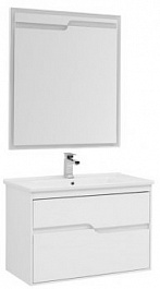 Aquanet Мебель для ванной Модена 85 белая – фотография-1