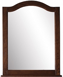 ASB-Woodline Зеркало для ванной Модерн 85 антикварный орех – фотография-1