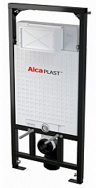 Alcaplast Система инсталляции Sadromodul AM101/1120+M70+M91 4 в 1 кнопка смыва белая – фотография-2