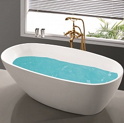 Esbano Акриловая ванна Sophia 170x85 белая – фотография-1