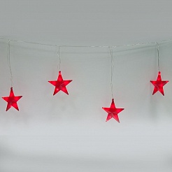 Feron Гирлянда декоративная Красные звезды CL109 – фотография-1