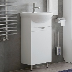 Corozo Мебель для ванной Лея 45 белая – фотография-10