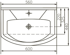 Corozo Мебель для ванной Лея 60 Z1 белая – фотография-12