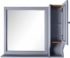 ASB-Woodline Мебель для ванной Гранда 105, grigio серый – фотография-10