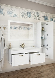 Sanflor Мебель для ванной Ванесса 105 белый – фотография-6
