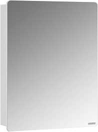 Акватон Зеркальный шкаф Скай Pro 55 L белый – фотография-1