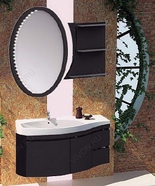 Aquanet Мебель для ванной Опера 115 L черная (169415) – фотография-2