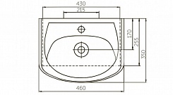 Corozo Мебель для ванной Орфей 45 – фотография-5