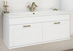Sanflor Мебель для ванной Ванесса 105 белый – фотография-10