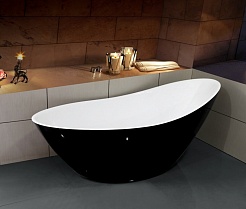 Esbano Акриловая ванна London 180x80 черная – фотография-2