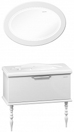  Мебель для ванной Decora 100 белый – фотография-1