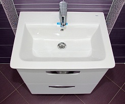 Roca Мебель для ванной Gap 60 белый глянец, зеркало – фотография-3